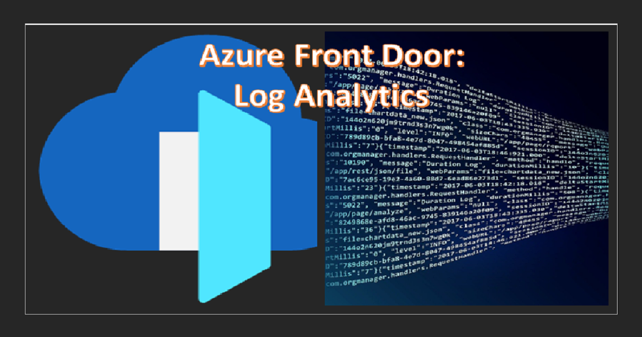 Azure Front Door: Monitoring and Analytics